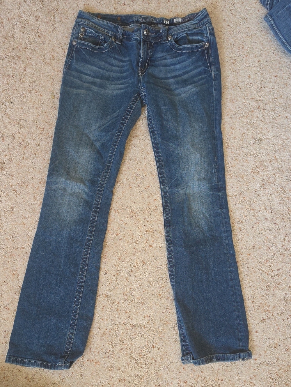 Miss Me Women's Dark Blue Boot Cut Jeans